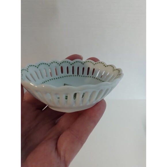 Set of 3 Trinket Dishes: Andrea by Sedek Made in Thailand - Picture 5 of 7